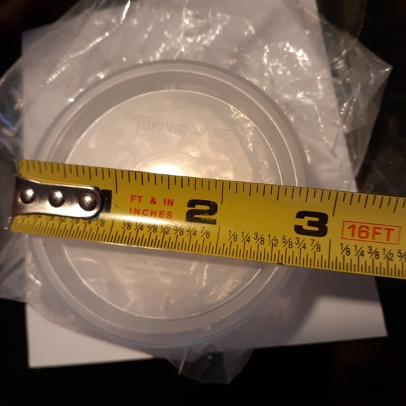 Vtg {4} Tupperware Tumbler Seal Lids 296 *Set of 4* *4 Pack* - Picture 12 of 16